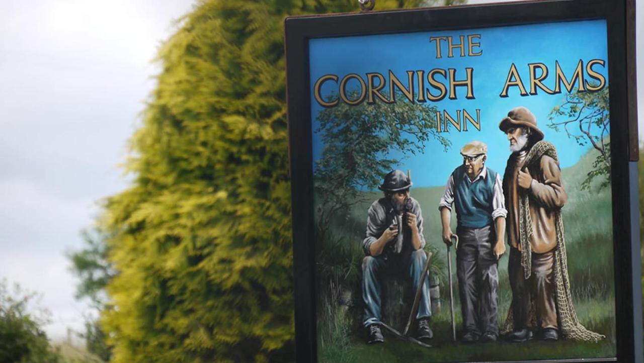 Pendoggett Cornish Arms Inn Port Isaac 2 Miles מראה חיצוני תמונה